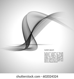 Abstract wave's background. Vector illustration
