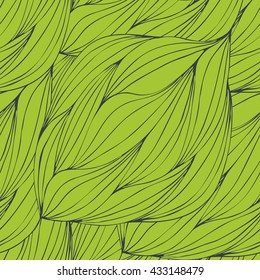 Abstract waves background, vintage hand drawn pattern, wavy background. Colorful waves backdrop. Seamless pattern