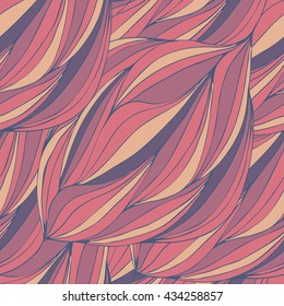 Abstract waves background, vintage hand drawn pattern, wavy background. Colorful waves backdrop. Seamless pattern.