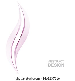 Abstract waves background, waved lines for brochure, website, flyer design. Transparent lines
