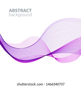 Abstract waves background, waved lines for brochure, website, flyer design. Transparent lines