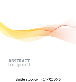 Abstract waves background, waved lines for brochure, website, flyer design. Transparent lines