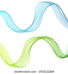 Abstract waves background, waved lines for brochure, website, flyer design. Transparent lines