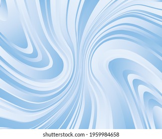 Abstract waves. Blue wavy background. Vector illustration