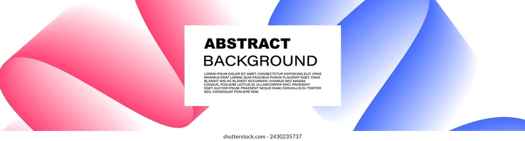 Ondas abstractas de fondo colorido. Plantilla de degradado de vector ondulado brillante.