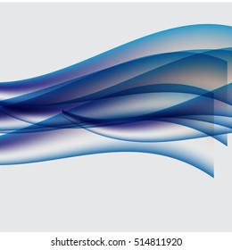 Abstract waves of dark purple