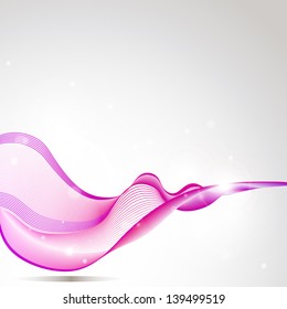 abstract waves design vector