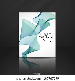 Abstract Waves Design. Vector Illustration. Eps 10.