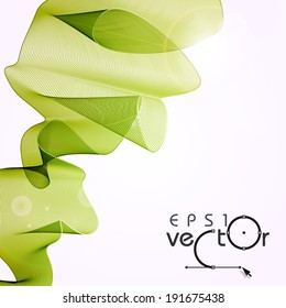 Abstract Waves Design. Vector Illustration. Eps 10.