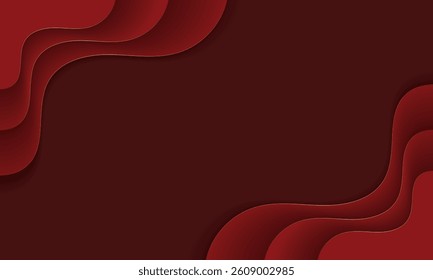 Abstract Waves Elegant color background 
