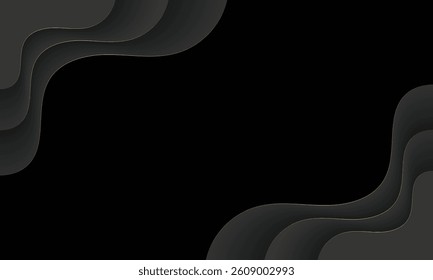 Abstract Waves Elegant color background 