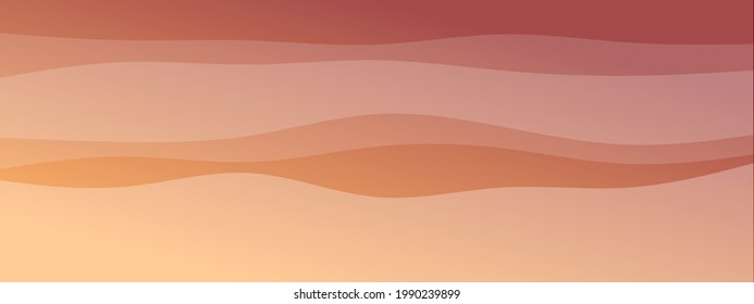abstract waves fluid line modern gradient background combined pale colors. Trendy template for brochure business card landing page website. vector illustration eps10