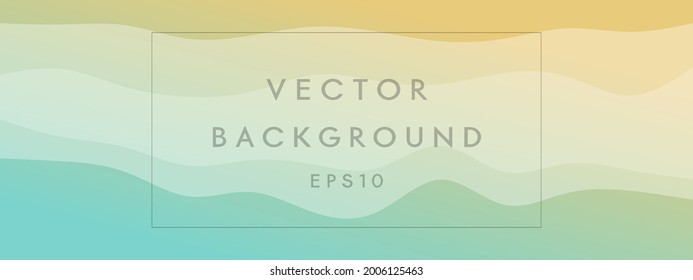 abstract waves fluid line modern gradient  background combined pale colors. Trendy template for brochure business card landing page website. vector illustration eps10