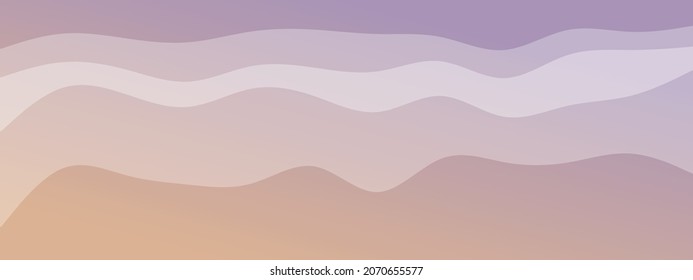 abstract waves fluid line modern gradient  background combined pale colors. Trendy template for brochure business card landing page website. vector illustration eps10