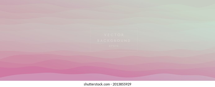 abstract waves fluid shape levels background bright color gradient. Trendy template for brochure business card landing page website. vector illustration eps 10