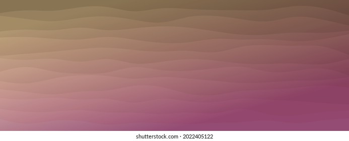 abstract waves fluid shape levels background natural pale color gradient. Trendy template for flyer poster business card landing page website. vector illustration eps 10