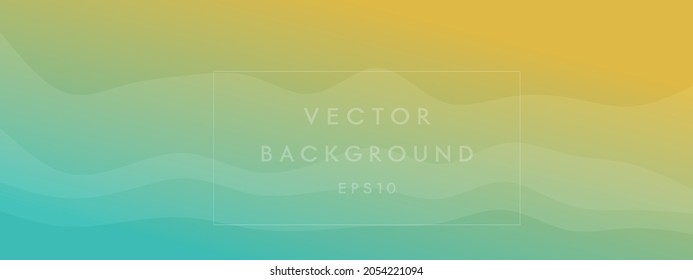 abstract waves fluid shape levels background bright colors gradient. Trendy template for brochure business card landing page website. vector illustration eps10