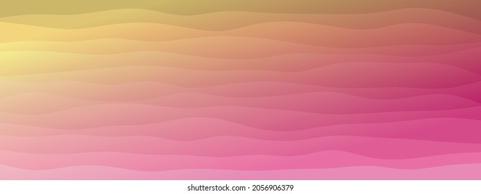 abstract waves fluid shape levels background bright color gradient. Trendy template for brochure business card landing page website. vector illustration eps 10