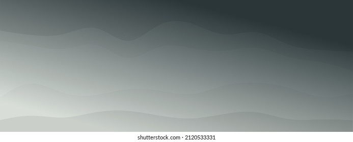 abstract waves fluid shape levels background dark natural pale colors gradient. Trendy template for brochure business card landing page website. vector illustration eps10