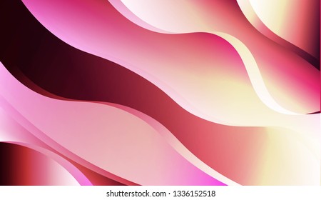Abstract Waves. Futuristic Technology Style Background. For Cover Page, Landing Page, Banner. Vector Illustration.