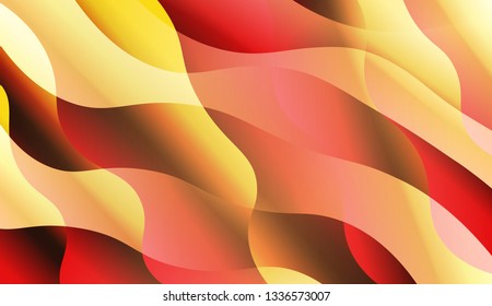Abstract Waves. Futuristic Technology Style Background. Design For Cover Page, Poster, Banner Of Websites. Vector Illustration with Color Gradient.