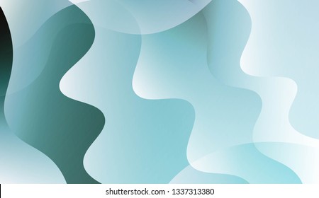 Abstract Waves. Futuristic Technology Style Background. For Creative Templates, Cards, Color Covers Set. Vector Illustration.