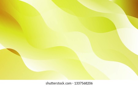 Abstract Waves. Futuristic Technology Style Background. For Elegant Pattern Cover Book. Vector Illustration with Color Gradient.