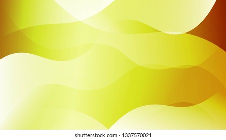Abstract Waves. Futuristic Technology Style Background. For Design Flyer, Banner, Landing Page. Vector Illustration with Color Gradient