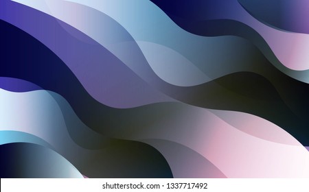 Abstract Waves. Futuristic Technology Style Background. For Flyer, Brochure, Booklet And Websites Design Vector Illustration with Color Gradient.