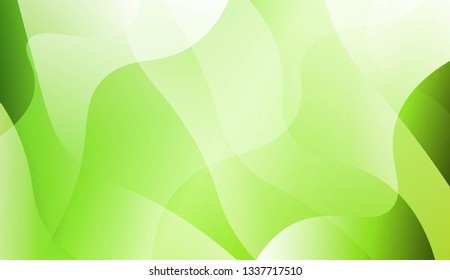 Abstract Waves. Futuristic Technology Style Background. For Design Flyer, Banner, Landing Page. Vector Illustration with Color Gradient