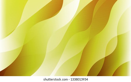 Abstract Waves. Futuristic Technology Style Background. For Flyer, Brochure, Booklet And Websites Design Vector Illustration with Color Gradient.