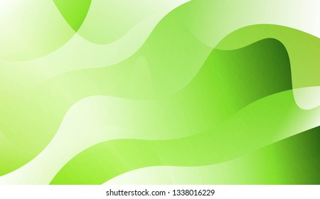 Abstract Waves. Futuristic Technology Style Background. For Elegant Pattern Cover Book. Vector Illustration with Color Gradient.