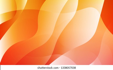 Abstract Waves. Futuristic Technology Style Background. For Elegant Pattern Cover Book. Vector Illustration with Color Gradient.