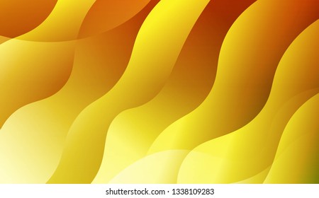 Abstract Waves. Futuristic Technology Style Background. For Elegant Pattern Cover Book. Vector Illustration with Color Gradient.
