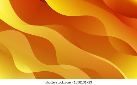 Abstract Waves. Futuristic Technology Style Background. For Flyer, Brochure, Booklet And Websites Design Vector Illustration with Color Gradient.