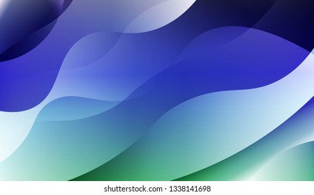 Abstract Waves. Futuristic Technology Style Background. For Creative Templates, Cards, Color Covers Set. Vector Illustration.