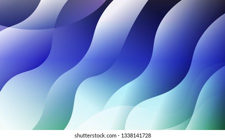 Abstract Waves. Futuristic Technology Style Background. For Creative Templates, Cards, Color Covers Set. Vector Illustration.
