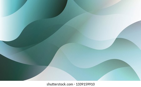 Abstract Waves. Futuristic Technology Style Background. Design For Your Header Page, Ad, Poster, Banner. Vector Illustration
