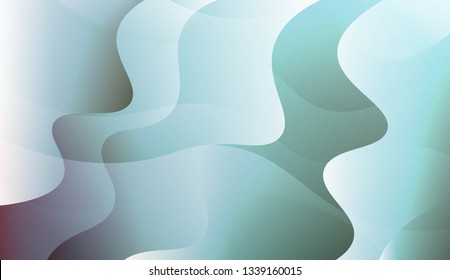 Abstract Waves. Futuristic Technology Style Background. For Creative Templates, Cards, Color Covers Set. Vector Illustration.