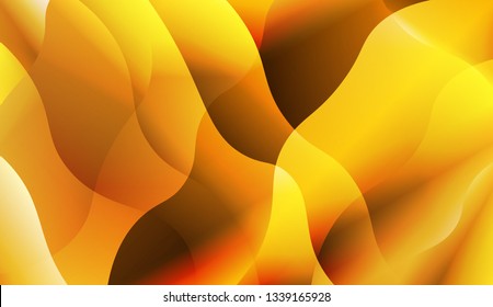 Abstract Waves. Futuristic Technology Style Background. For Template Cell Phone Backgrounds. Vector Illustration with Color Gradient.