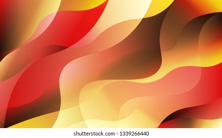 Abstract Waves. Futuristic Technology Style Background. Design For Cover Page, Poster, Banner Of Websites. Vector Illustration with Color Gradient.