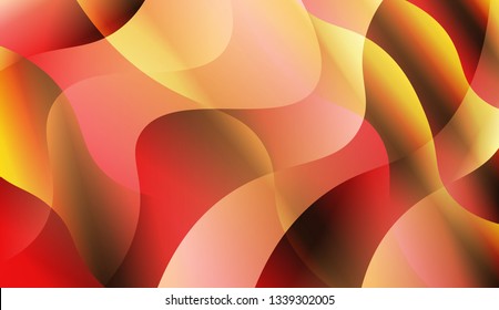 Abstract Waves. Futuristic Technology Style Background. Design For Cover Page, Poster, Banner Of Websites. Vector Illustration with Color Gradient.