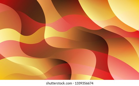 Abstract Waves. Futuristic Technology Style Background. Design For Cover Page, Poster, Banner Of Websites. Vector Illustration with Color Gradient.
