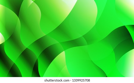 Abstract Waves. Futuristic Technology Style Background. For Template Cell Phone Backgrounds. Vector Illustration with Color Gradient.