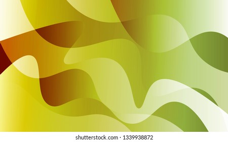 Abstract Waves. Futuristic Technology Style Background. For Flyer, Brochure, Booklet And Websites Design Vector Illustration with Color Gradient.