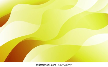 Abstract Waves. Futuristic Technology Style Background. For Flyer, Brochure, Booklet And Websites Design Vector Illustration with Color Gradient.