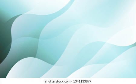 Abstract Waves. Futuristic Technology Style Background. Design For Your Header Page, Ad, Poster, Banner. Vector Illustration
