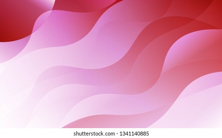 Abstract Waves. Futuristic Technology Style Background. For Creative Templates, Cards, Color Covers Set. Vector Illustration.