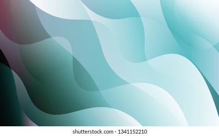 Abstract Waves. Futuristic Technology Style Background. For Creative Templates, Cards, Color Covers Set. Vector Illustration.