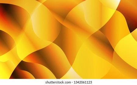 Abstract Waves. Futuristic Technology Style Background. For Template Cell Phone Backgrounds. Vector Illustration with Color Gradient.